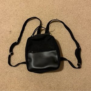 Mini Black Herschel Backpack
